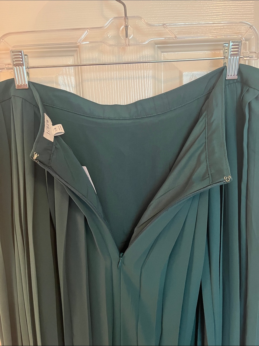 NWT J. Crew Full Pleated Skirt - Picture 5 of 8